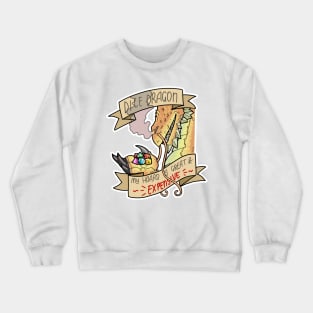 DICE DRAGON, 1 Crewneck Sweatshirt